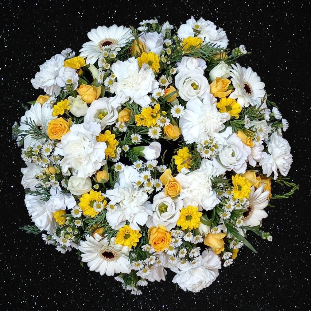 Golden Peace Wreath Product Image